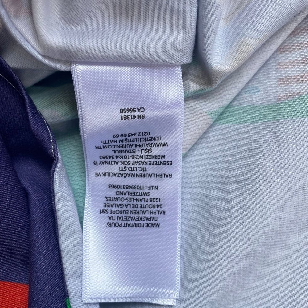Polo Ralph Lauren Chariots of Fire Stadium Olympic Track Field Button Camp Shirt - Picture 6 of 6